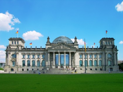 Foto: architektonische monumente, Reichstagsgebäude, Berlin