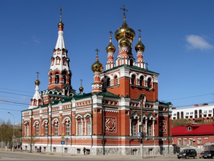 Foto: architektonische monumente, tempel und kultstätten, kathedralen und kirchen, andere plätze, Christi-Himmelfahrts-Kirche, Perm