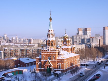 Foto: architektonische monumente, tempel und kultstätten, kathedralen und kirchen, andere plätze, Christi-Himmelfahrts-Kirche, Perm