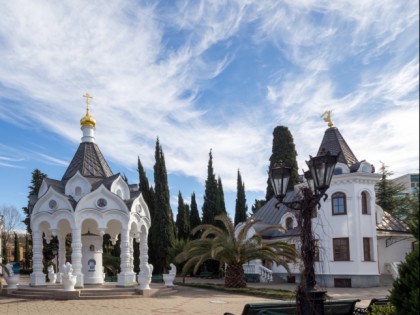 Foto: architektonische monumente, tempel und kultstätten, kathedralen und kirchen, andere plätze, Erzengel-Michael-Kathedrale, Sotschi