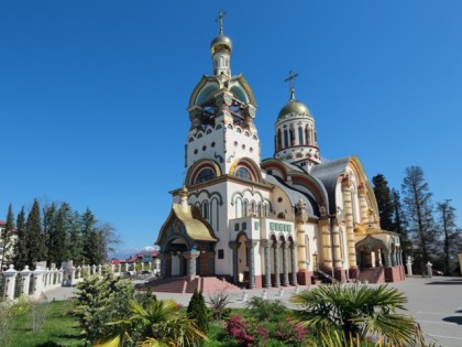 Foto: architektonische monumente, tempel und kultstätten, kathedralen und kirchen, Die St. Wladimir-Kathedrale, Sotschi