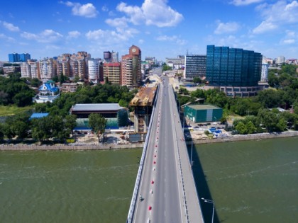 Foto: andere plätze, Woroschilowski Brücke, Rostow am Don