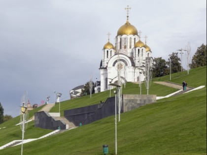 Foto: tempel und kultstätten, kathedralen und kirchen, andere plätze, Kirche des Märtyrers Georg des Siegreichen, Samara