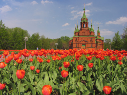 Foto: architektonische monumente, tempel und kultstätten, kathedralen und kirchen, andere plätze, Alexander-Newski-Kirche, Tscheljabinsk