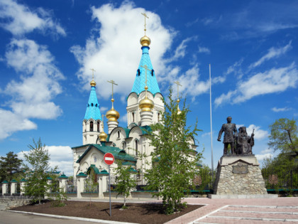 Foto: architektonische monumente, tempel und kultstätten, kathedralen und kirchen, andere plätze, Die Mariä-Verkündigungs-Kathedrale von Blagoweschtschensk, Blagoweschtschensk