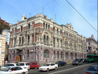 Foto: architektonische monumente, andere plätze, Zentrales Postamt von Wladiwostok, Wladiwostok