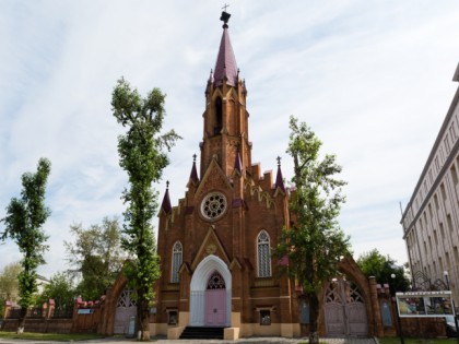 Foto: tempel und kultstätten, kathedralen und kirchen, andere plätze, Polnische Kirche, Irkutsk