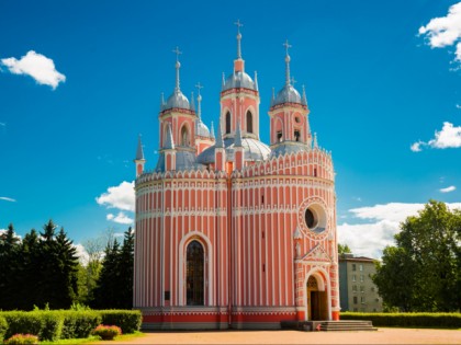 Foto: architektonische monumente, tempel und kultstätten, kathedralen und kirchen, andere plätze, Tschesmensker Kathedrale, Sankt Petersburg