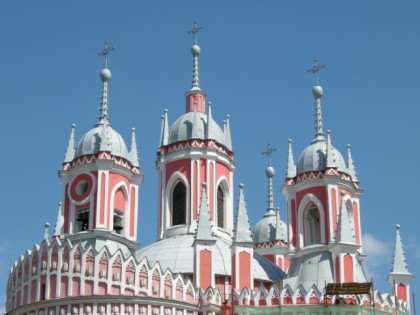 Foto: architektonische monumente, tempel und kultstätten, kathedralen und kirchen, andere plätze, Tschesmensker Kathedrale, Sankt Petersburg