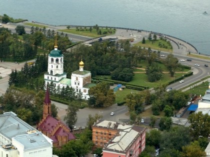 Foto: architektonische monumente, andere plätze, Niederuferstraße von Angara, Irkutsk