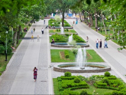 Foto: parks und unterhaltungsorte, Botanischer Garten, Krasnodar