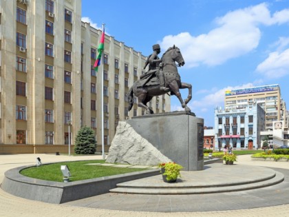 Foto: architektonische monumente, Denkmal für die Kuban-Kosaken, Krasnodar