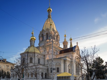 Foto: architektonische monumente, tempel und kultstätten, kathedralen und kirchen, andere plätze, Mariä-Schutz-und-Fürbitte-Kathedrale , Sewastopol