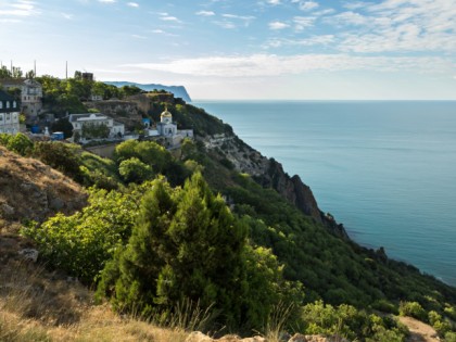 Foto: architektonische monumente, tempel und kultstätten, kloster, andere plätze, St. Georg Mönchskloster , Sewastopol