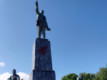 Foto: architektonische monumente, Lenin-Denkmal   , Sewastopol