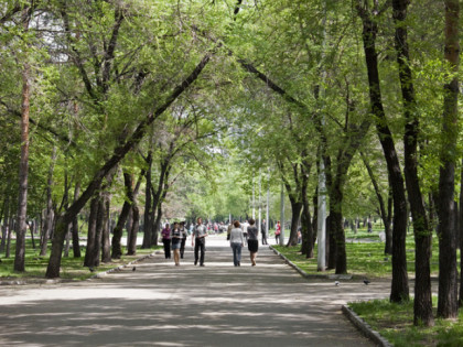 Foto: andere plätze, Amur-Boulevard , Chabarowsk