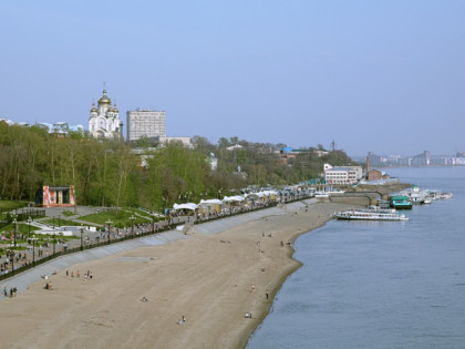 Foto: tempel und kultstätten, kathedralen und kirchen, andere plätze, Verklärungskathedrale , Chabarowsk