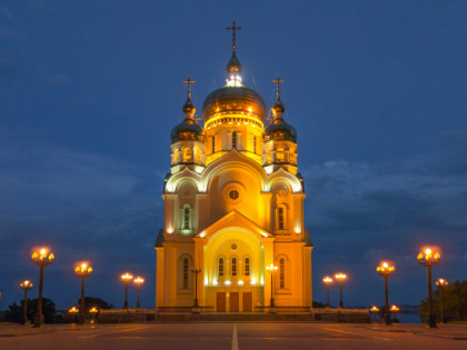 Foto: tempel und kultstätten, kathedralen und kirchen, andere plätze, Verklärungskathedrale , Chabarowsk