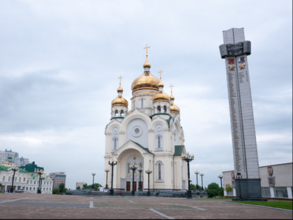 Foto: tempel und kultstätten, kathedralen und kirchen, andere plätze, Verklärungskathedrale , Chabarowsk