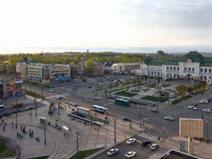 Foto: andere plätze, Bahnhofsplatz, Chabarowsk