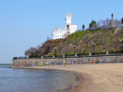 Foto: architektonische monumente, andere plätze, Newelski-Uferpromenade, Chabarowsk