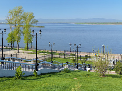 Foto: architektonische monumente, andere plätze, Newelski-Uferpromenade, Chabarowsk