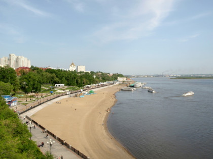 Foto: architektonische monumente, andere plätze, Newelski-Uferpromenade, Chabarowsk