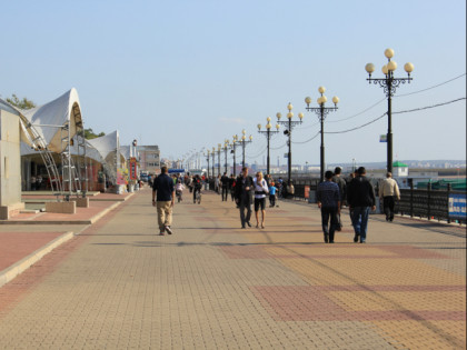 Foto: architektonische monumente, andere plätze, Newelski-Uferpromenade, Chabarowsk