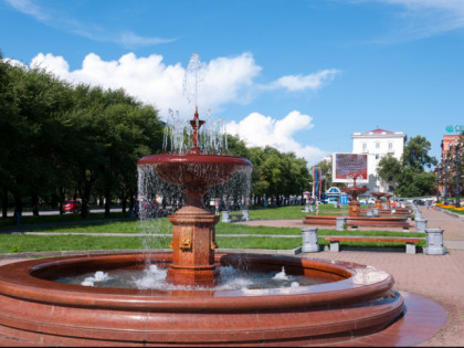 Foto: andere plätze, Leninplatz, Chabarowsk