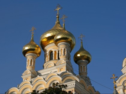 Foto: tempel und kultstätten, kathedralen und kirchen, andere plätze, Alexander-Newski-Kathedrale, Jalta