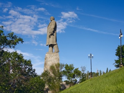 Foto: architektonische monumente, andere plätze, Lenindenkmal, Wolgograd