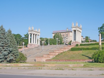 Foto: andere plätze, Zentralkai in Wolgograd, Wolgograd