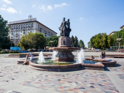 Foto: andere plätze, Zentralkai in Wolgograd, Wolgograd