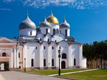 Foto: architektonische monumente, schlösser, burgen und paläste, andere plätze, Nowgoroder Kreml, Weliki Nowgorod