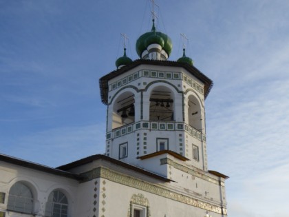 Foto: architektonische monumente, tempel und kultstätten, kloster, andere plätze, Nikolai-Kloster in Wjashischtschi, Weliki Nowgorod