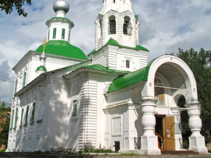 Foto: architektonische monumente, tempel und kultstätten, kathedralen und kirchen, andere plätze, Mariä-Schutz-und-Fürbitte-Kirche auf dem Markt, Wologda