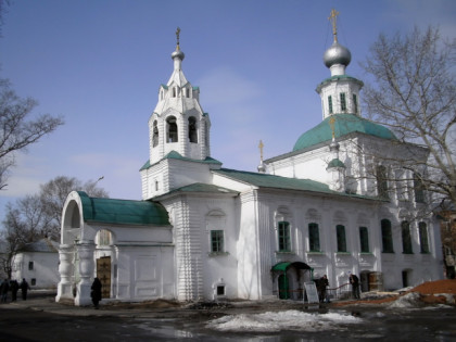 Foto: architektonische monumente, tempel und kultstätten, kathedralen und kirchen, andere plätze, Mariä-Schutz-und-Fürbitte-Kirche auf dem Markt, Wologda