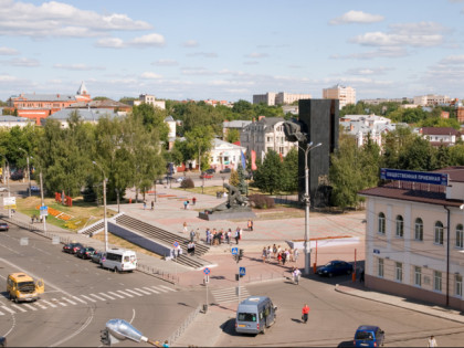 Foto: andere plätze, Platz der Revolution, Iwanowo