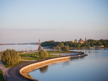 Foto: andere plätze, Wolga-Uferstraße, Jaroslawl