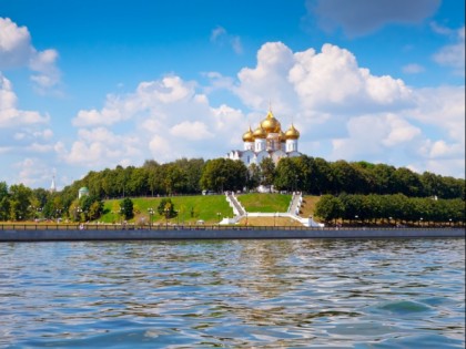 Foto: architektonische monumente, tempel und kultstätten, kathedralen und kirchen, andere plätze, Mariä-Entschlafens-Kathedrale, Jaroslawl