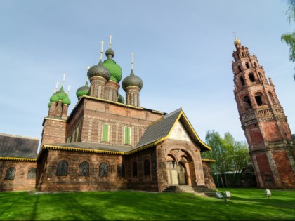 Foto: architektonische monumente, tempel und kultstätten, kathedralen und kirchen, andere plätze, Johannes-der-Täufer-Kirche, Jaroslawl