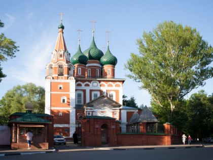 Foto: architektonische monumente, tempel und kultstätten, kathedralen und kirchen, andere plätze, Erzengel-Michael-Kirche, Jaroslawl