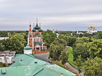 Foto: architektonische monumente, tempel und kultstätten, kathedralen und kirchen, andere plätze, Erzengel-Michael-Kirche, Jaroslawl