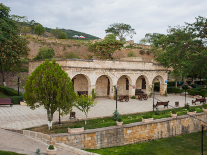 Foto: architektonische monumente, schlösser, burgen und paläste, andere plätze, Festung Naryn-Kala, Derbent