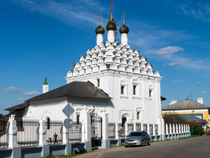 Foto: architektonische monumente, tempel und kultstätten, kathedralen und kirchen, andere plätze, Nikolaus-Kirche von Possad, Kolomna