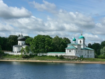 Foto: architektonische monumente, tempel und kultstätten, kloster, andere plätze, Miroshski-Kloster, Pskow