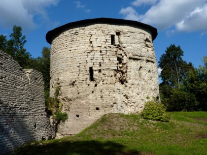 Foto: architektonische monumente, schlösser, burgen und paläste, andere plätze, Michailowskaja-Turm, Pskow