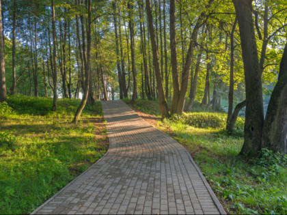 Foto: architektonische monumente, parks und unterhaltungsorte, andere plätze, Einsiedelei-Teichen-Park, Sergijew Possad