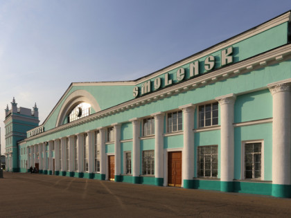 Foto: architektonische monumente, andere plätze, Bahnhof von Smolensk, Smolensk