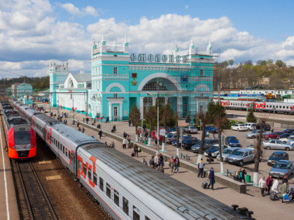 Foto: architektonische monumente, andere plätze, Bahnhof von Smolensk, Smolensk